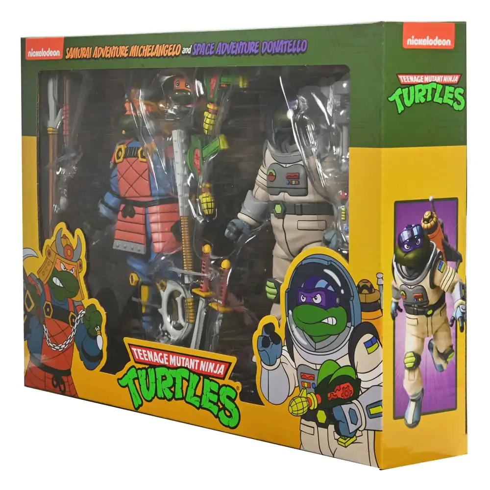 Teenage Mutant Ninja Turtles (Cartoon) akční figurka 2 Pack Space Adventure & Samurai Turtles 18 cm fotografii produktu