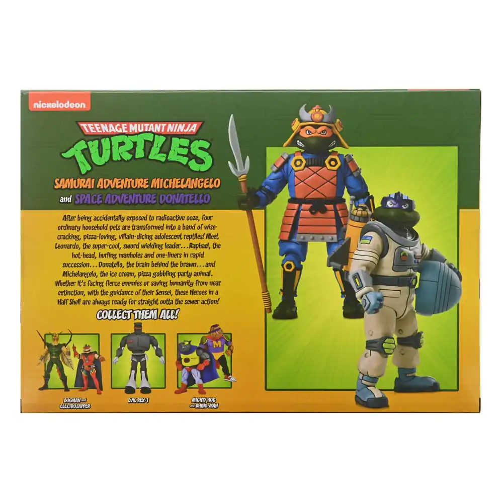 Teenage Mutant Ninja Turtles (Cartoon) akční figurka 2 Pack Space Adventure & Samurai Turtles 18 cm fotografii produktu