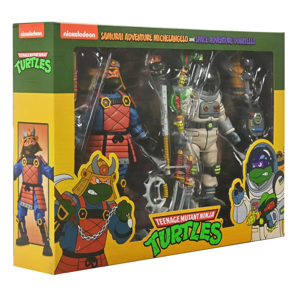 Teenage Mutant Ninja Turtles (Cartoon) akční figurka 2 Pack Space Adventure & Samurai Turtles 18 cm fotografii produktu