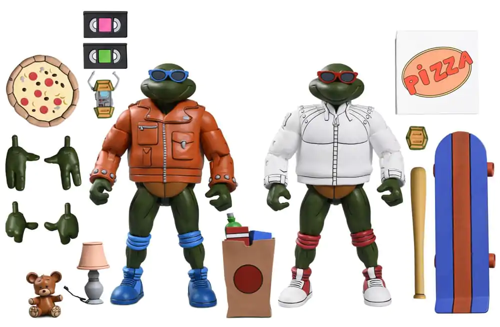 Teenage Mutant Ninja Turtles (Cartoon) Akční figurka Punk Leo a Punk Raph 2 Pack 18 cm fotografii produktu