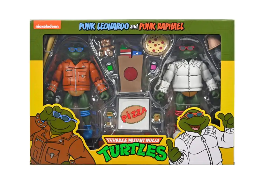 Teenage Mutant Ninja Turtles (Cartoon) Akční figurka Punk Leo a Punk Raph 2 Pack 18 cm fotografii produktu