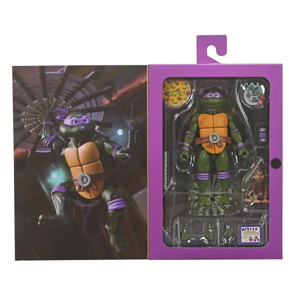 Teenage Mutant Ninja Turtles (Cartoon) akční figurka Ultimate Donatello VHS 18 cm fotografii produktu