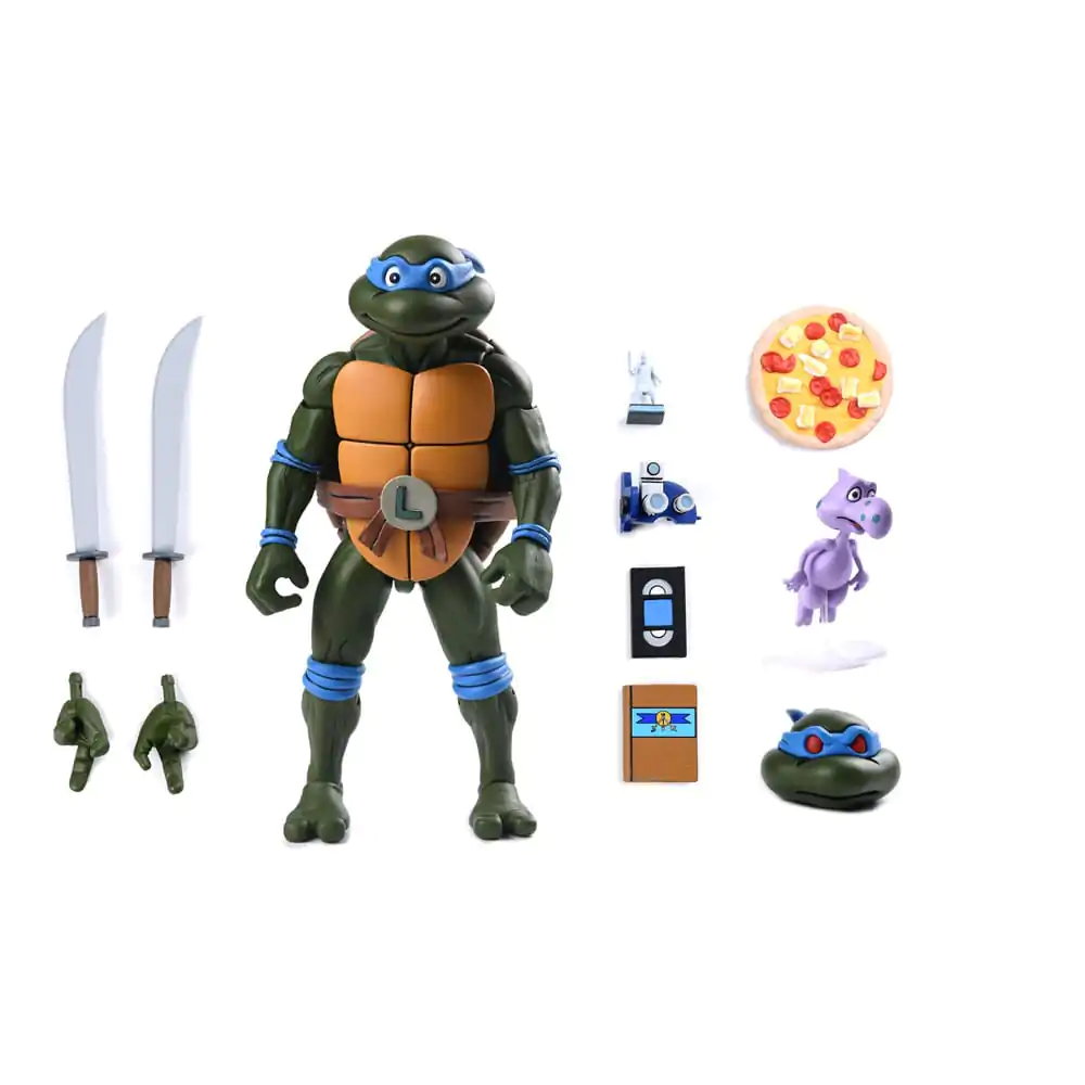 Teenage Mutant Ninja Turtles (Cartoon) akční figurka Ultimate Leonardo VHS 18 cm fotografii produktu