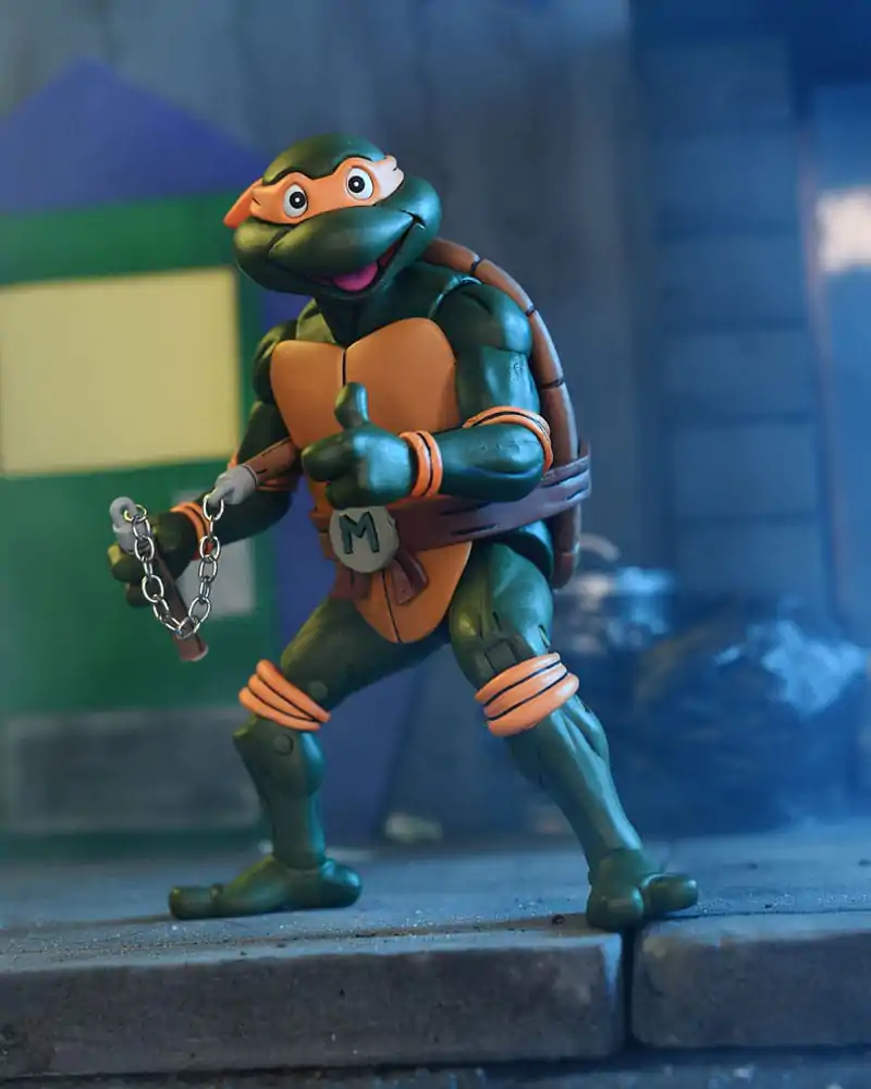 Teenage Mutant Ninja Turtles (Cartoon) akční figurka Ultimate Michelangelo VHS 18 cm fotografii produktu