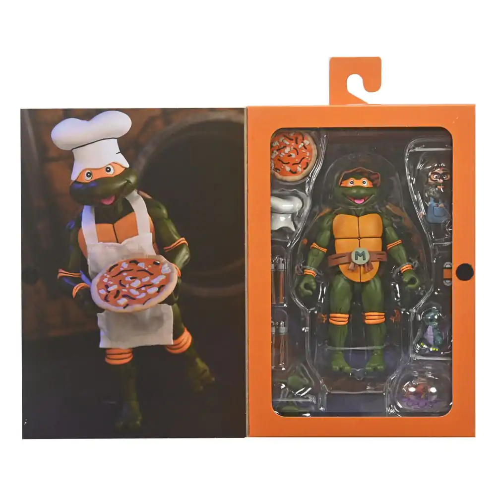 Teenage Mutant Ninja Turtles (Cartoon) akční figurka Ultimate Michelangelo VHS 18 cm fotografii produktu