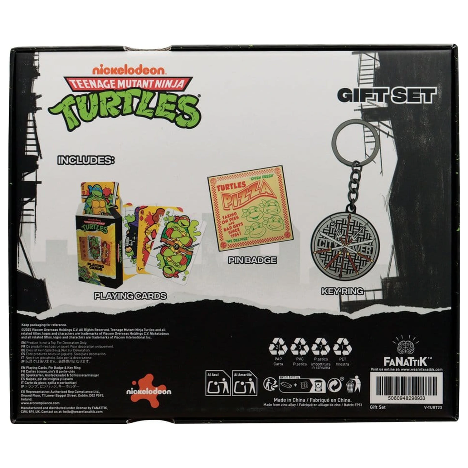 Teenage Mutant Ninja Turtles Dárková sada Cowabunga fotografii produktu