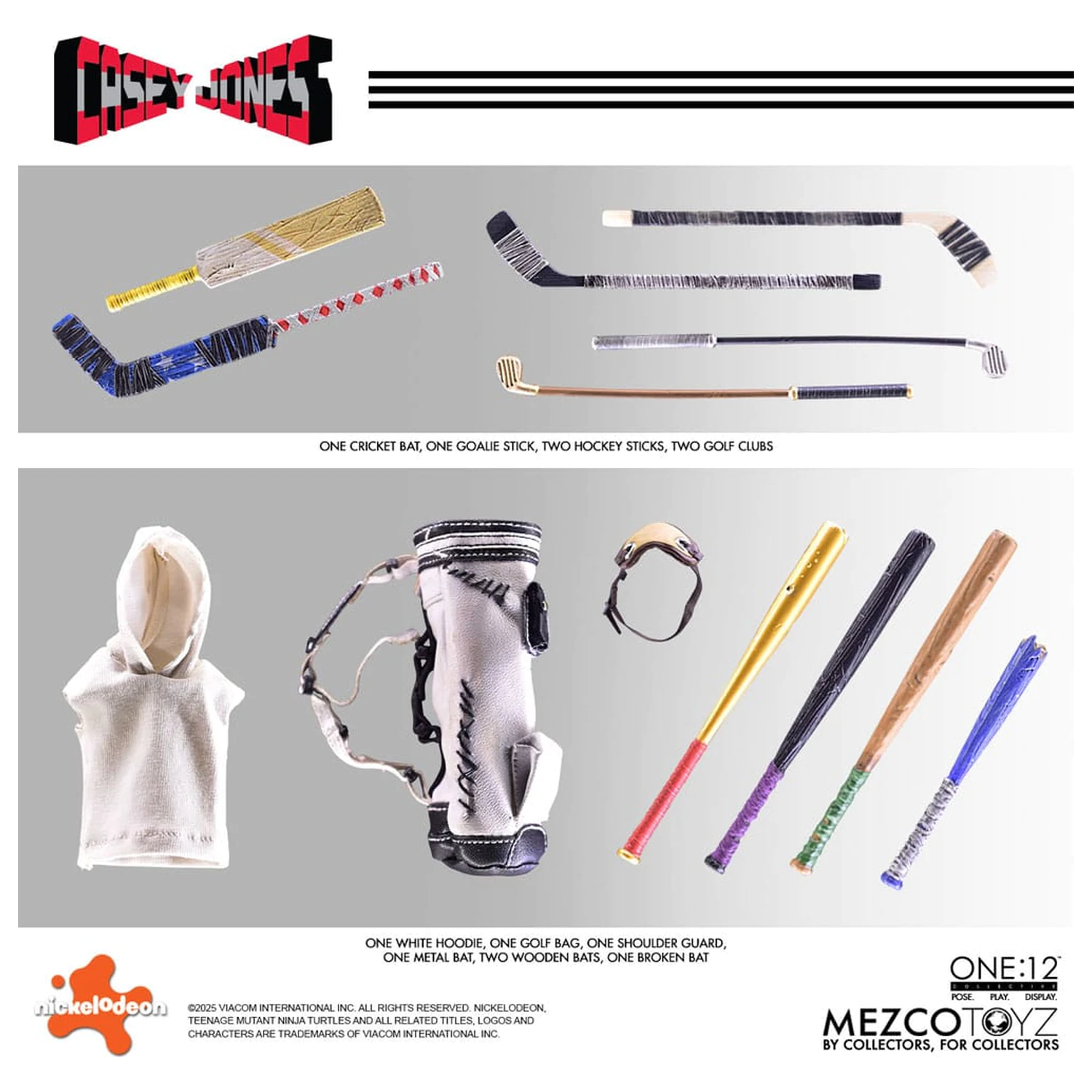 Teenage Mutant Ninja Turtles Figurka 1/12 Casey Jones 17 cm fotografii produktu