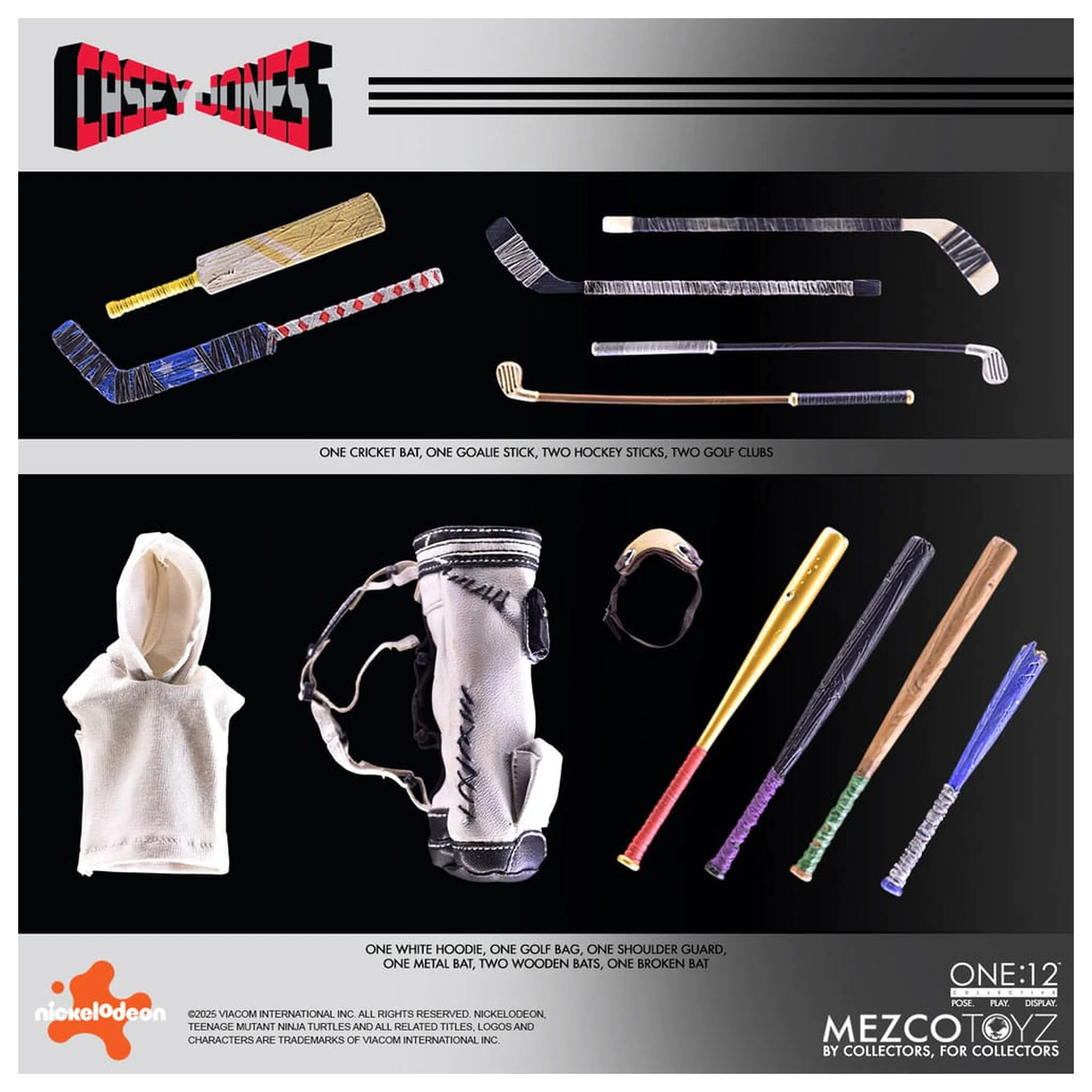Teenage Mutant Ninja Turtles Figurka 1/12 Casey Jones 17 cm fotografii produktu