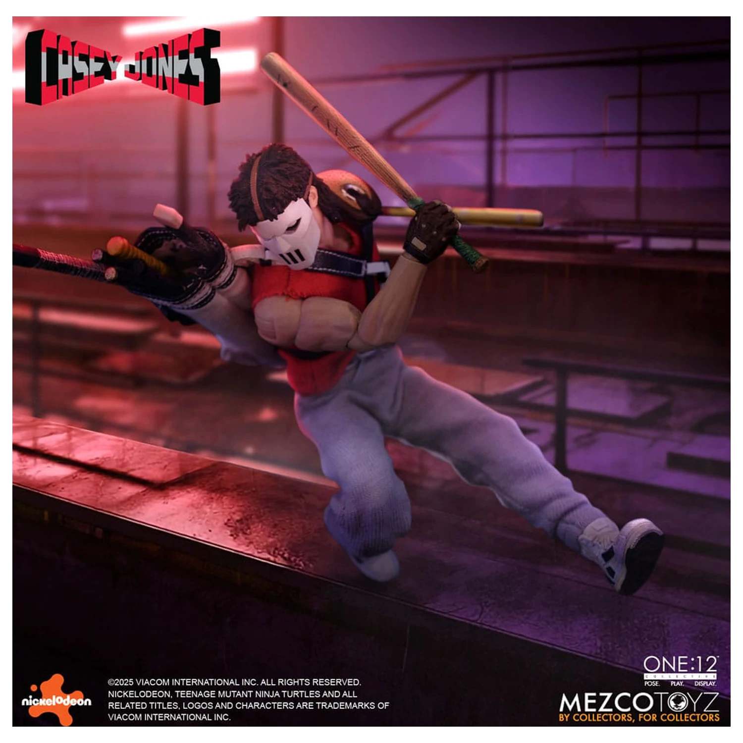 Teenage Mutant Ninja Turtles Figurka 1/12 Casey Jones 17 cm fotografii produktu
