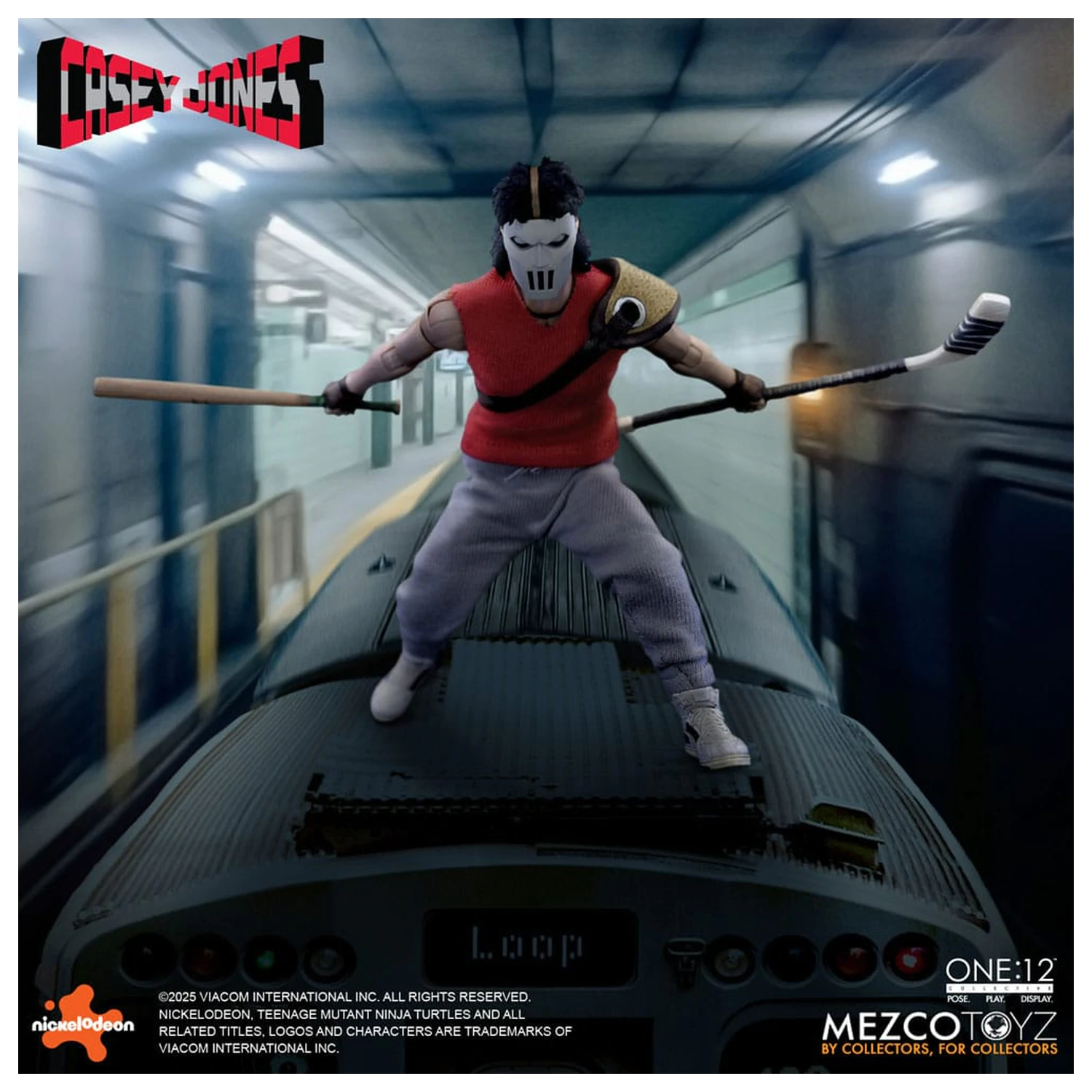 Teenage Mutant Ninja Turtles Figurka 1/12 Casey Jones 17 cm fotografii produktu