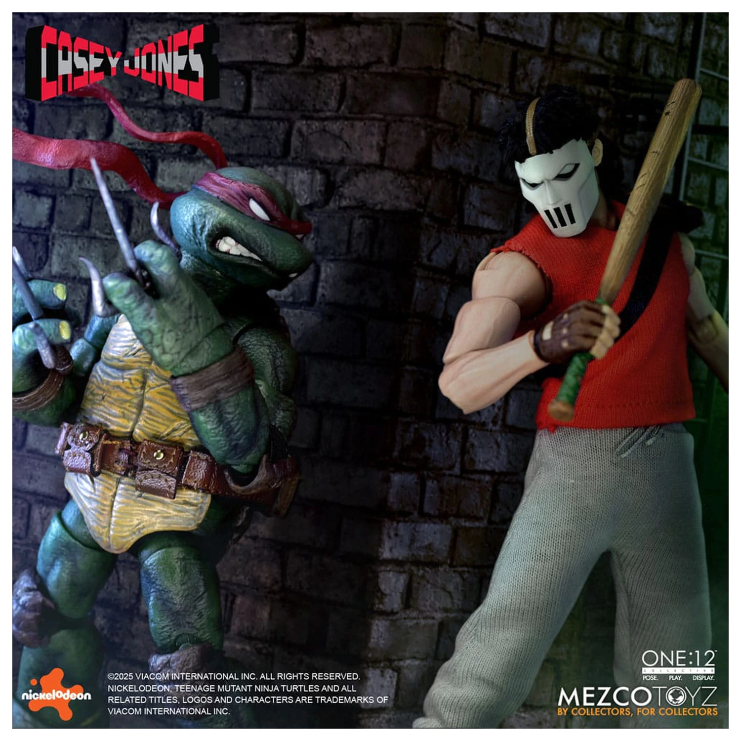 Teenage Mutant Ninja Turtles Figurka 1/12 Casey Jones 17 cm fotografii produktu