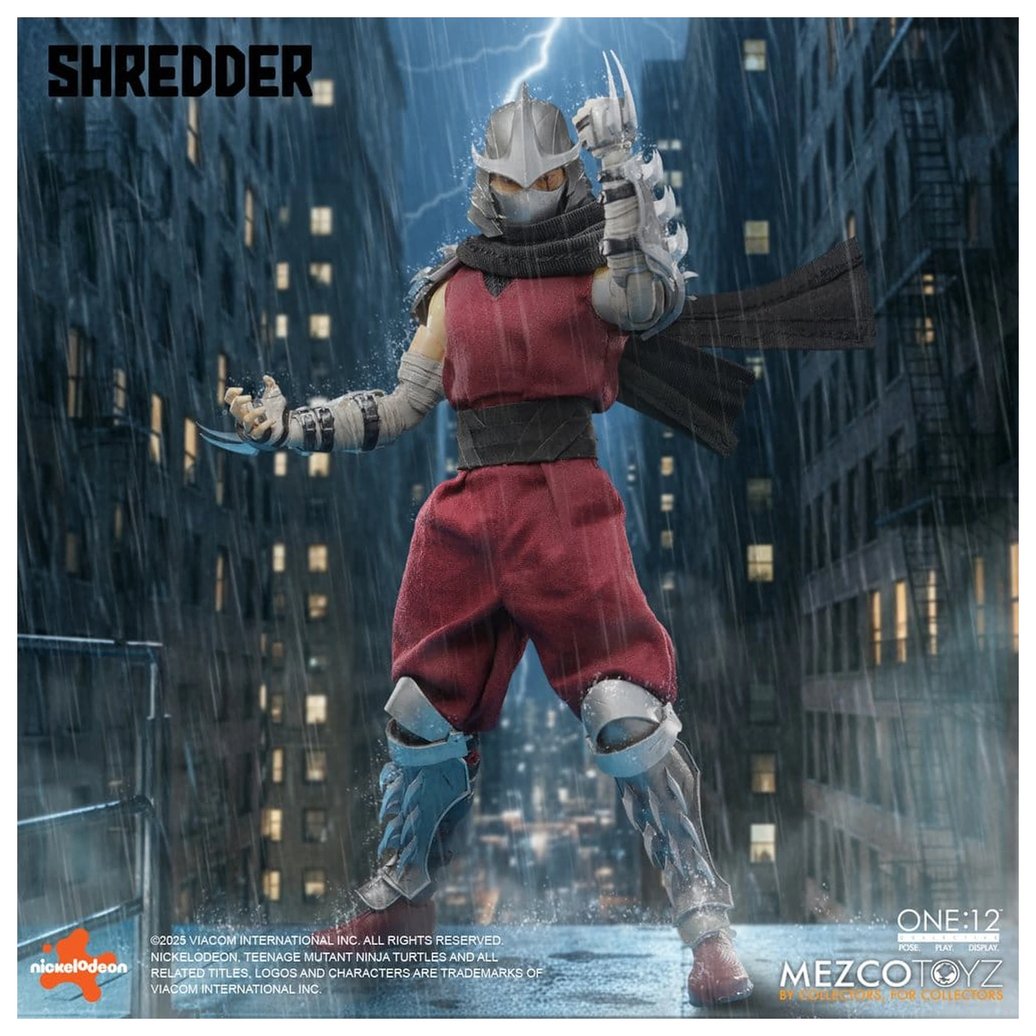 Teenage Mutant Ninja Turtles akční figurka 1/12 Shredder 17 cm fotografii produktu