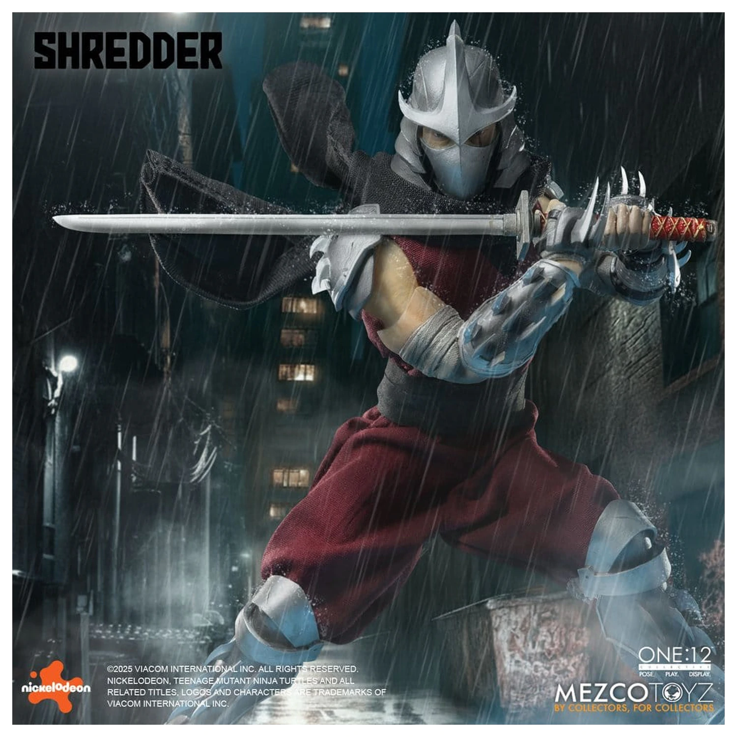 Teenage Mutant Ninja Turtles akční figurka 1/12 Shredder 17 cm fotografii produktu