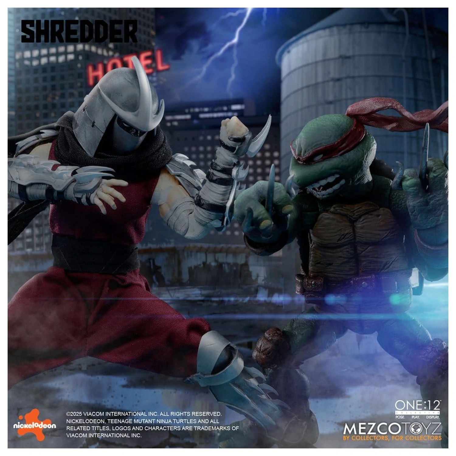 Teenage Mutant Ninja Turtles akční figurka 1/12 Shredder 17 cm fotografii produktu