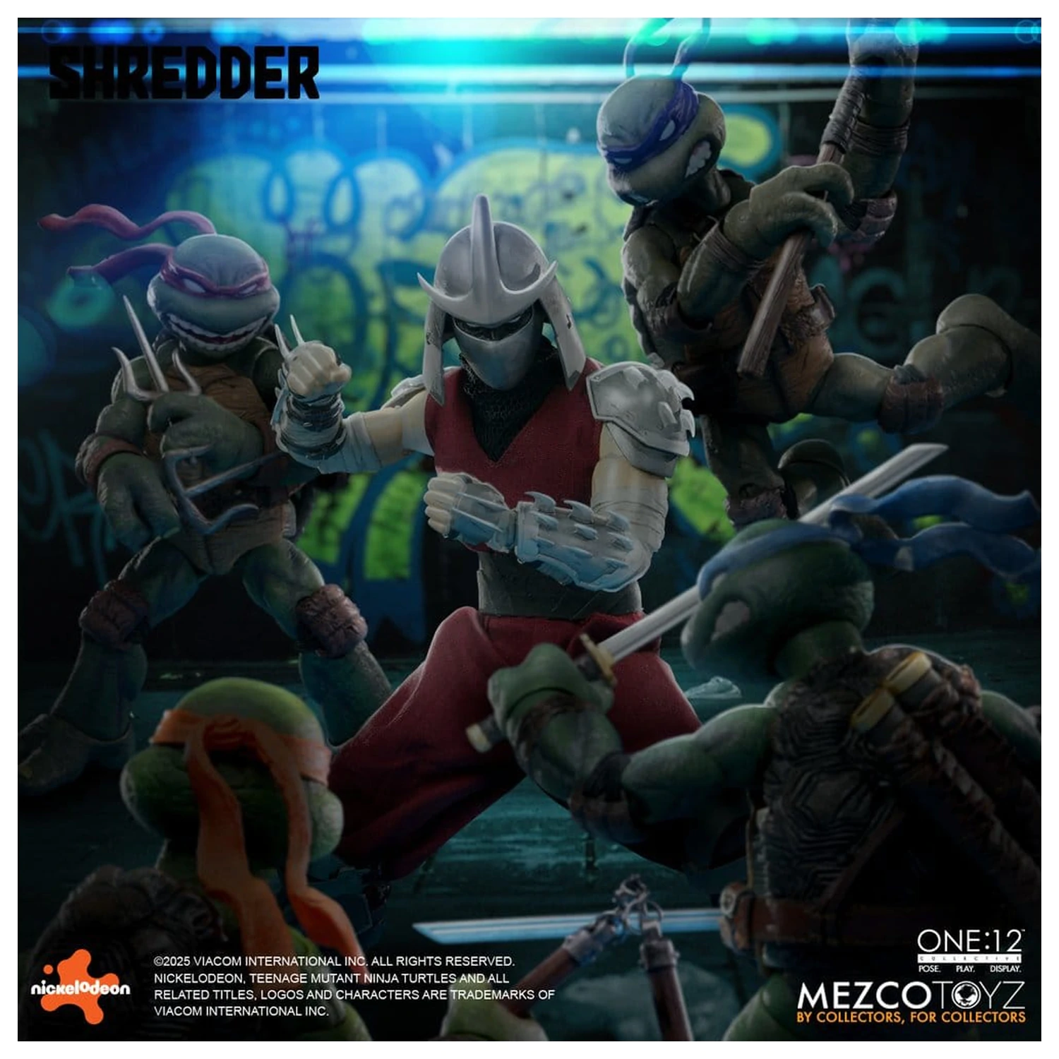 Teenage Mutant Ninja Turtles akční figurka 1/12 Shredder 17 cm fotografii produktu