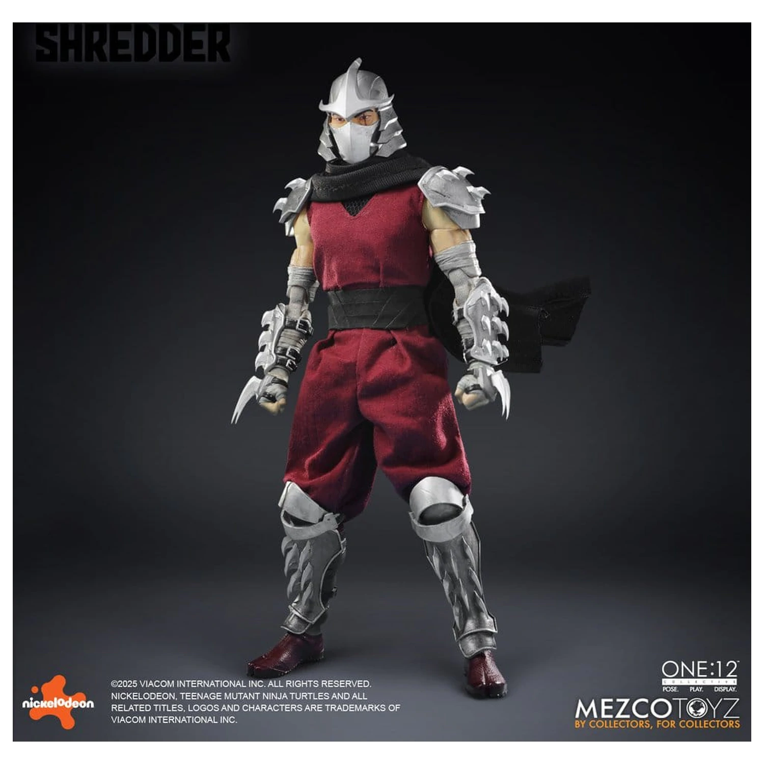 Teenage Mutant Ninja Turtles akční figurka 1/12 Shredder 17 cm fotografii produktu