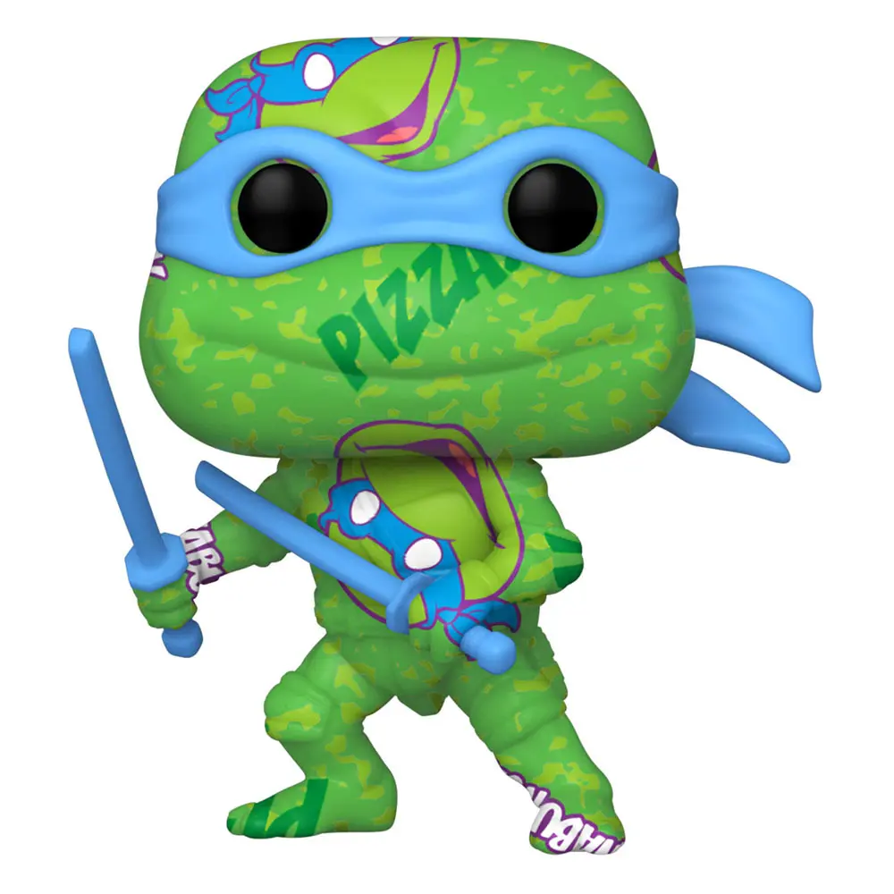 Teenage Mutant Ninja Turtles POP! Artist Series vinylová figurka Leonardo 9 cm fotografii produktu