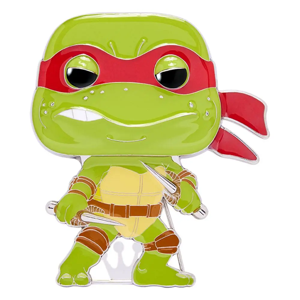 Teenage Mutant Ninja Turtles POP! Smaltovaný odznak Raphael 10 cm fotografii produktu
