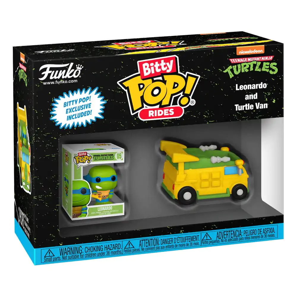 Teenage Mutant Ninja Turtles Funko POP! Rides Vinylová figurka Leonardo s dodávkou 2,5 cm fotografii produktu