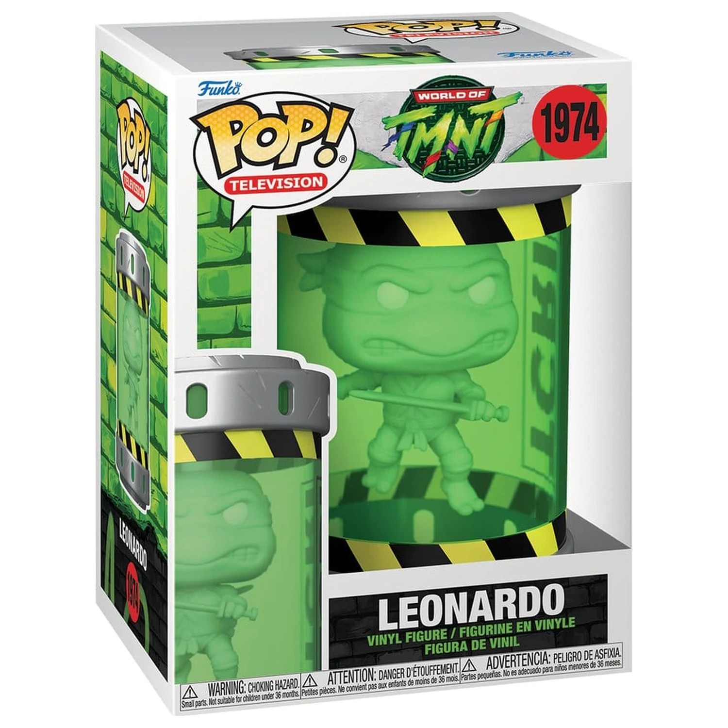 Teenage Mutant Ninja Turtles Funko POP! Vinyl vinyl figurka Leonardo 9 cm fotografii produktu