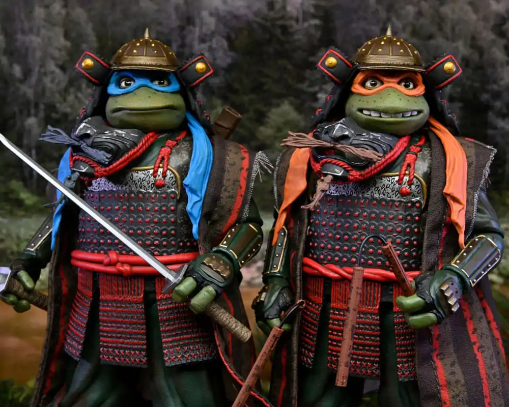 Teenage Mutant Ninja Turtles III Action Figure 2-Pack Leonardo & Michelangelo 18 cm Akční Figurka fotografii produktu