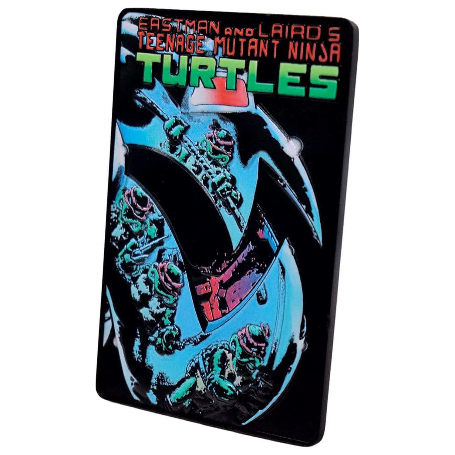 Teenage Mutant Ninja Turtles Ingot Set of Three Comic Book Cover Ingots Limited Edition fotografii produktu