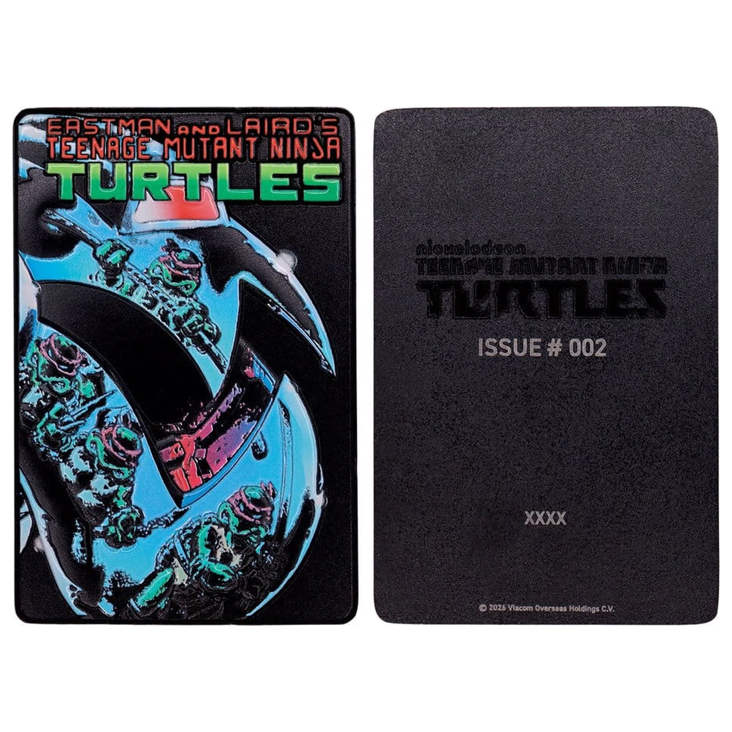 Teenage Mutant Ninja Turtles Ingot Set of Three Comic Book Cover Ingots Limited Edition fotografii produktu
