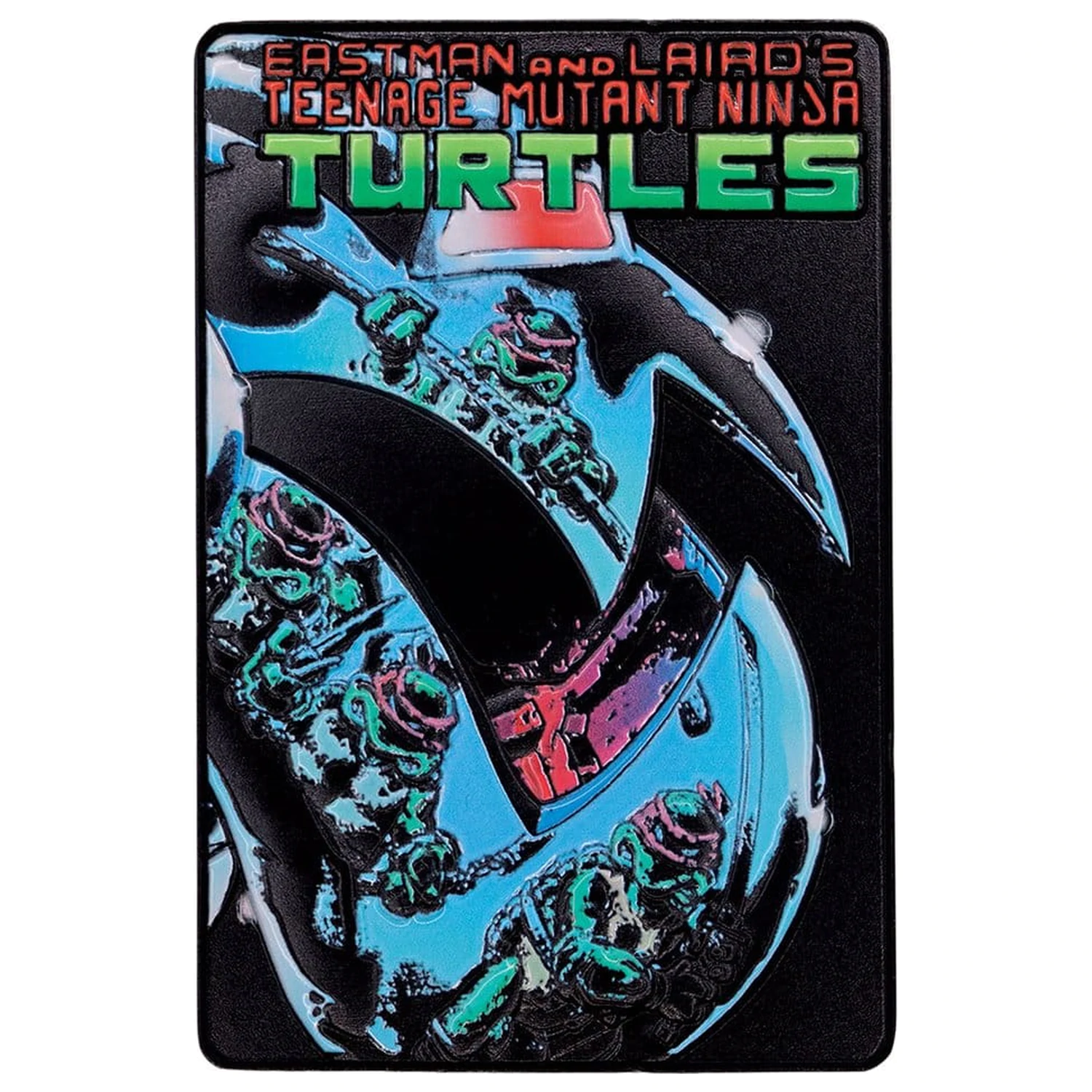 Teenage Mutant Ninja Turtles Ingot Set of Three Comic Book Cover Ingots Limited Edition fotografii produktu