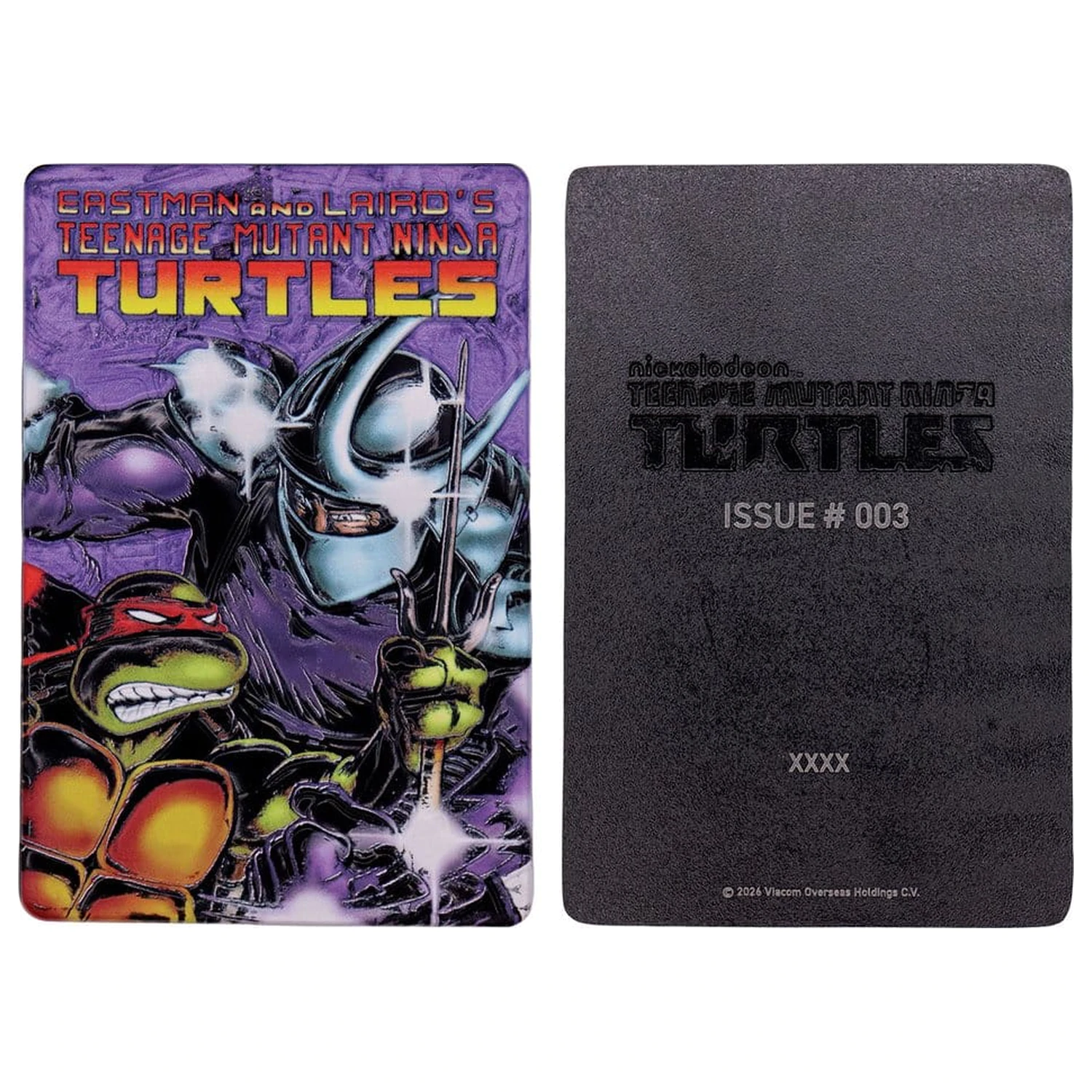 Teenage Mutant Ninja Turtles Ingot Set of Three Comic Book Cover Ingots Limited Edition fotografii produktu