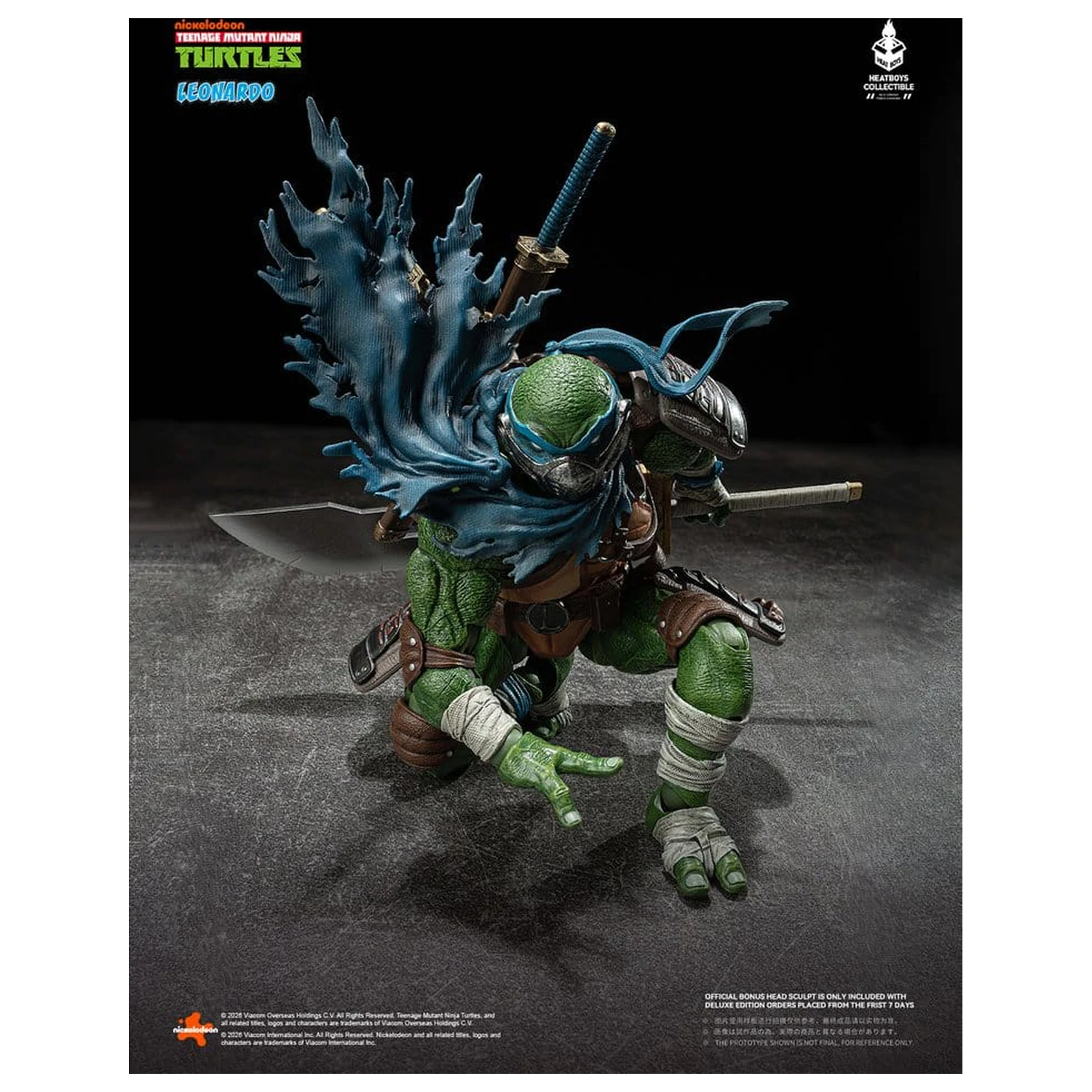 Teenage Mutant Ninja Turtles akční figurka Leonardo Deluxe verze 20 cm fotografii produktu