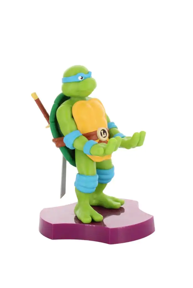 Teenage Mutant Ninja Turtles Leonardo mini kabelový držák 10 cm fotografii produktu