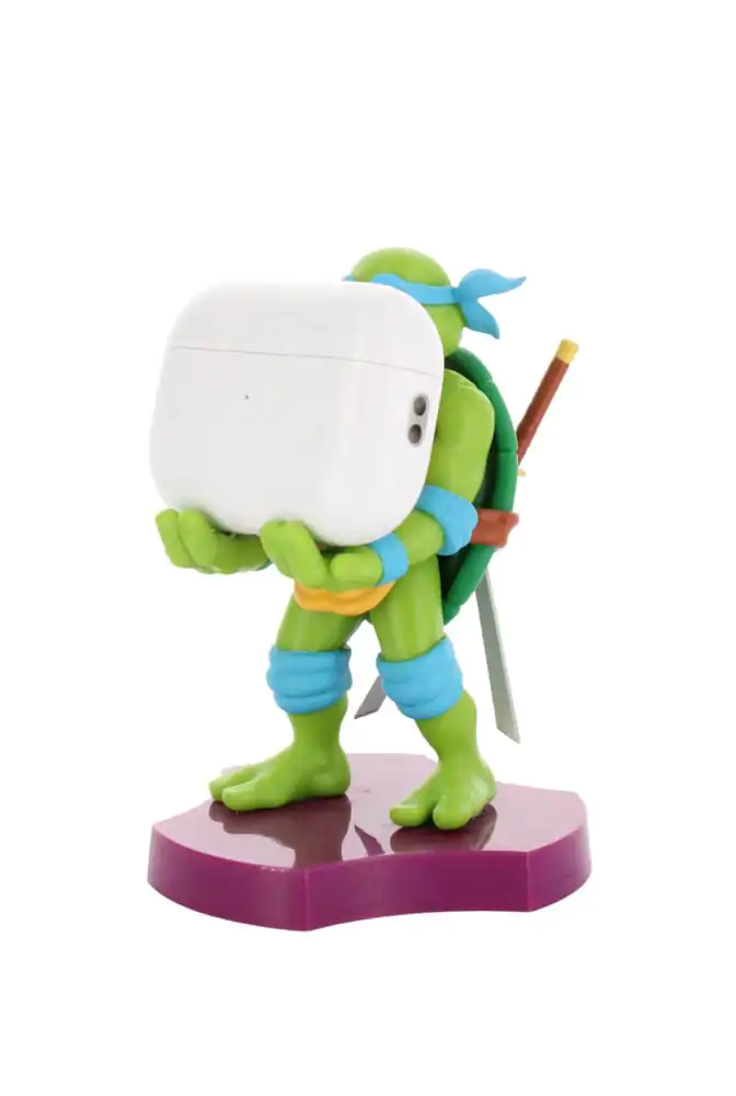 Teenage Mutant Ninja Turtles Leonardo mini kabelový držák 10 cm fotografii produktu