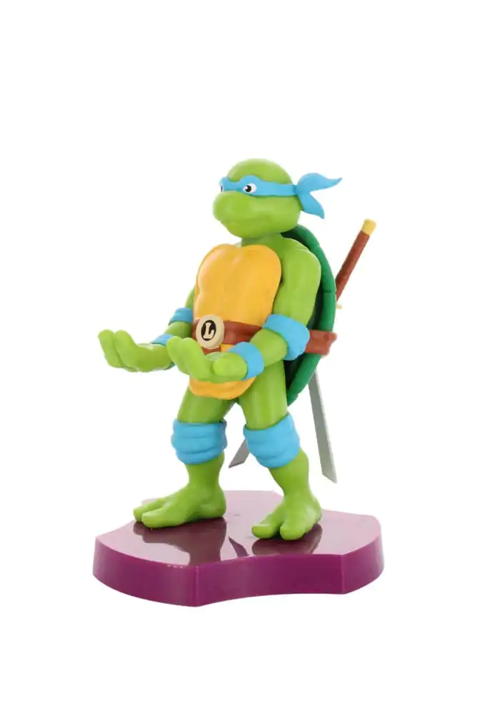 Teenage Mutant Ninja Turtles Leonardo mini kabelový držák 10 cm fotografii produktu