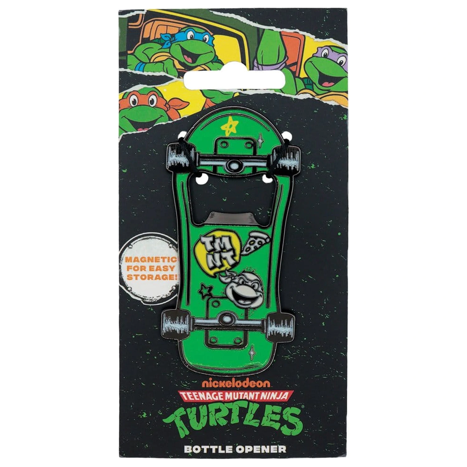 Teenage Mutant Ninja Turtles Otvírák na láhve Magnetický Skateboard fotografii produktu
