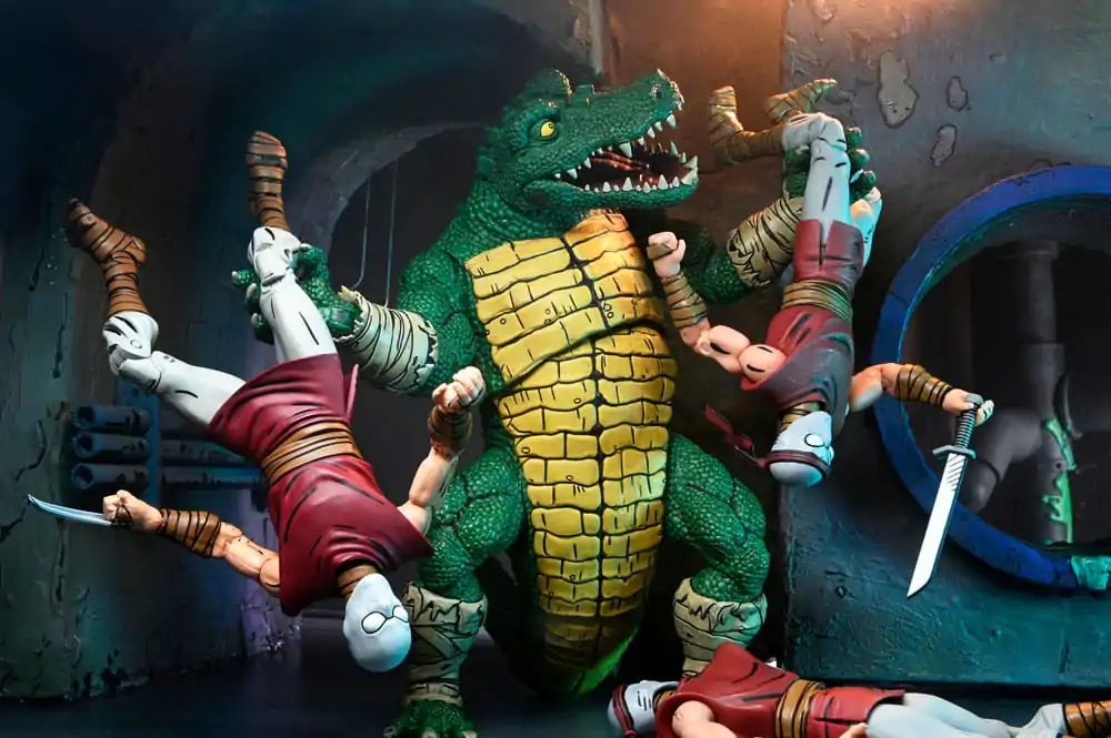 Teenage Mutant Ninja Turtles (Mirage Comics) akční figurka Leatherhead 21 cm fotografii produktu