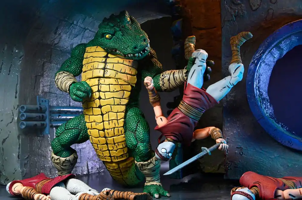 Teenage Mutant Ninja Turtles (Mirage Comics) akční figurka Leatherhead 21 cm fotografii produktu