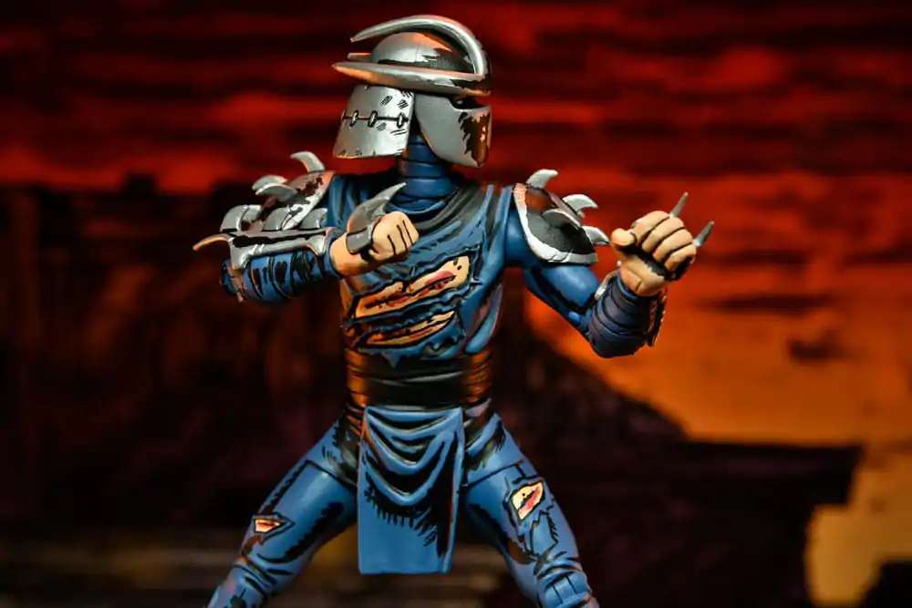 Teenage Mutant Ninja Turtles (Mirage Comics) akční figurka Battle Damaged Shredder 18 cm fotografii produktu