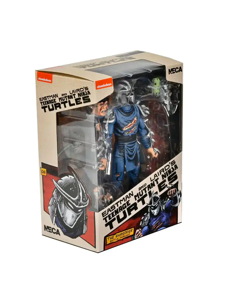 Teenage Mutant Ninja Turtles (Mirage Comics) akční figurka Battle Damaged Shredder 18 cm fotografii produktu