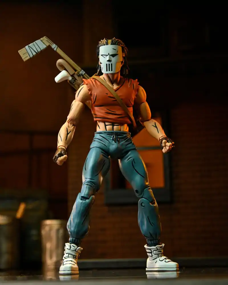 Teenage Mutant Ninja Turtles (Mirage Comics) akční figurka Casey Jones v červeném tričku 18 cm fotografii produktu