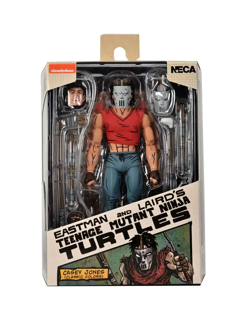 Teenage Mutant Ninja Turtles (Mirage Comics) akční figurka Casey Jones v červeném tričku 18 cm fotografii produktu