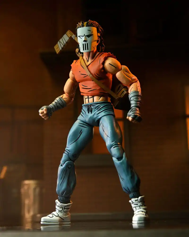 Teenage Mutant Ninja Turtles (Mirage Comics) akční figurka Casey Jones v červeném tričku 18 cm fotografii produktu