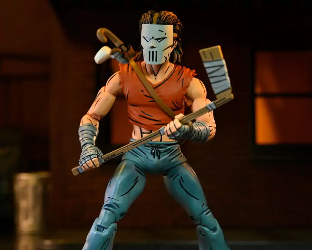 Teenage Mutant Ninja Turtles (Mirage Comics) akční figurka Casey Jones v červeném tričku 18 cm fotografii produktu