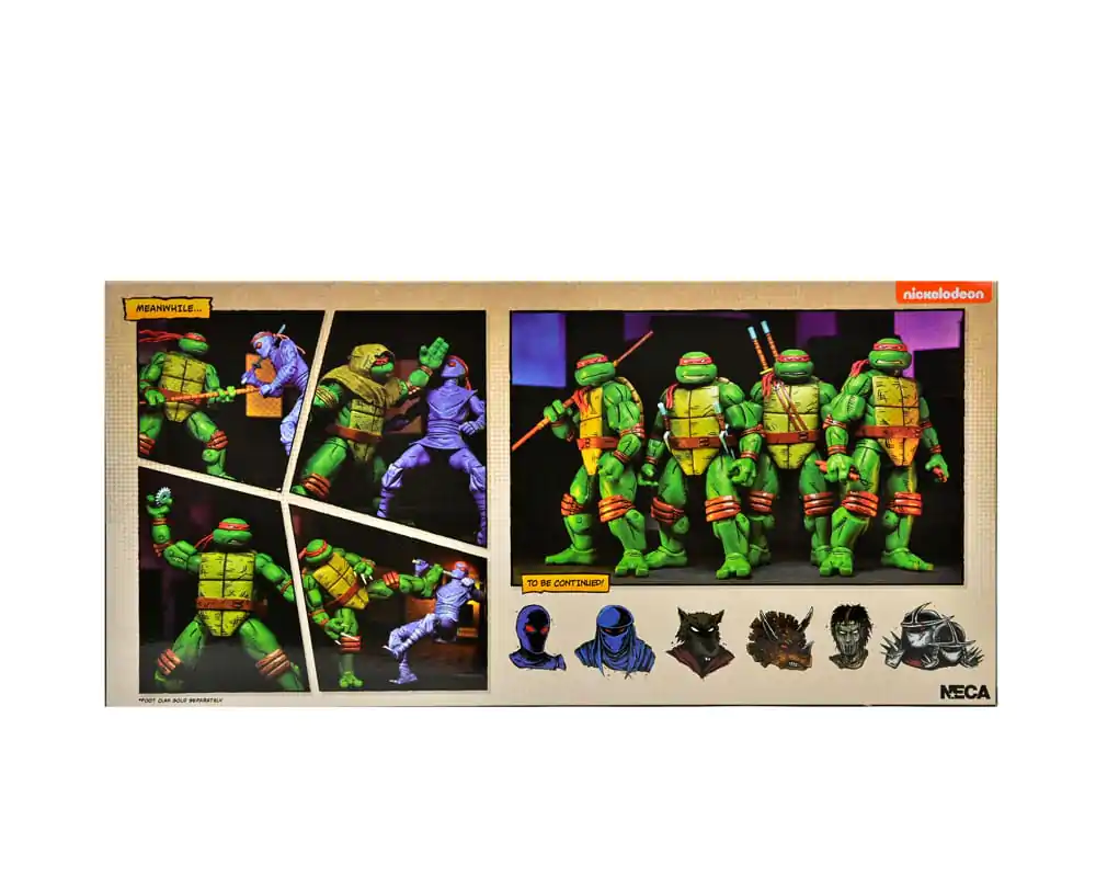 Teenage Mutant Ninja Turtles (Mirage Comics) akční figurky balení 4 ks Leonardo, Raphael, Michelangelo, & Donatello 18 cm fotografii produktu