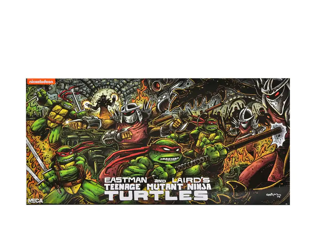Teenage Mutant Ninja Turtles (Mirage Comics) akční figurky balení 4 ks Leonardo, Raphael, Michelangelo, & Donatello 18 cm fotografii produktu