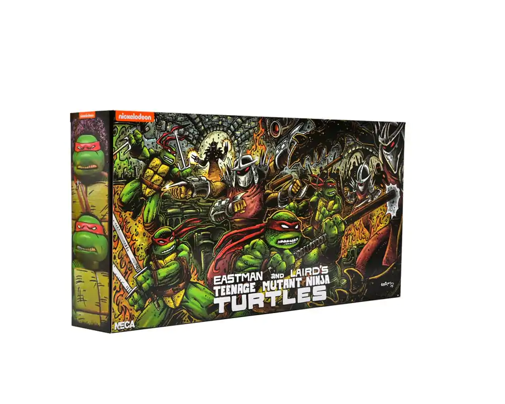 Teenage Mutant Ninja Turtles (Mirage Comics) akční figurky balení 4 ks Leonardo, Raphael, Michelangelo, & Donatello 18 cm fotografii produktu