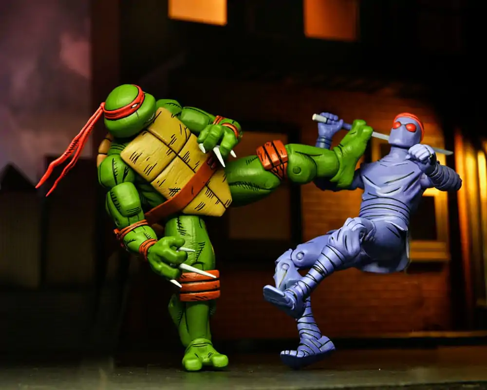 Teenage Mutant Ninja Turtles (Mirage Comics) akční figurky balení 4 ks Leonardo, Raphael, Michelangelo, & Donatello 18 cm fotografii produktu