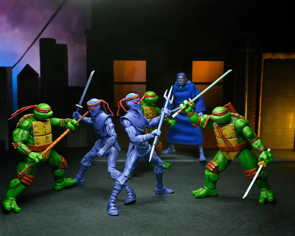 Teenage Mutant Ninja Turtles (Mirage Comics) akční figurky balení 4 ks Leonardo, Raphael, Michelangelo, & Donatello 18 cm fotografii produktu