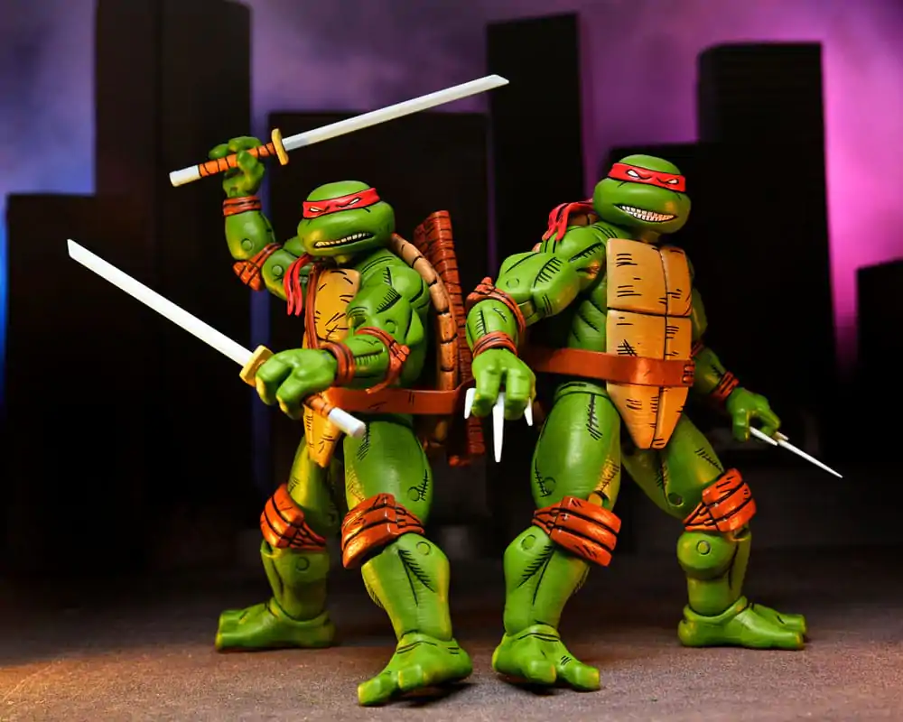 Teenage Mutant Ninja Turtles (Mirage Comics) akční figurky balení 4 ks Leonardo, Raphael, Michelangelo, & Donatello 18 cm fotografii produktu
