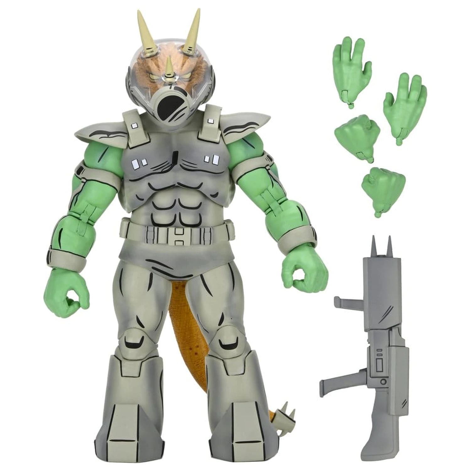 Teenage Mutant Ninja Turtles (Mirage Comics) akční figurka Shock Commando Triceraton 18 cm fotografii produktu