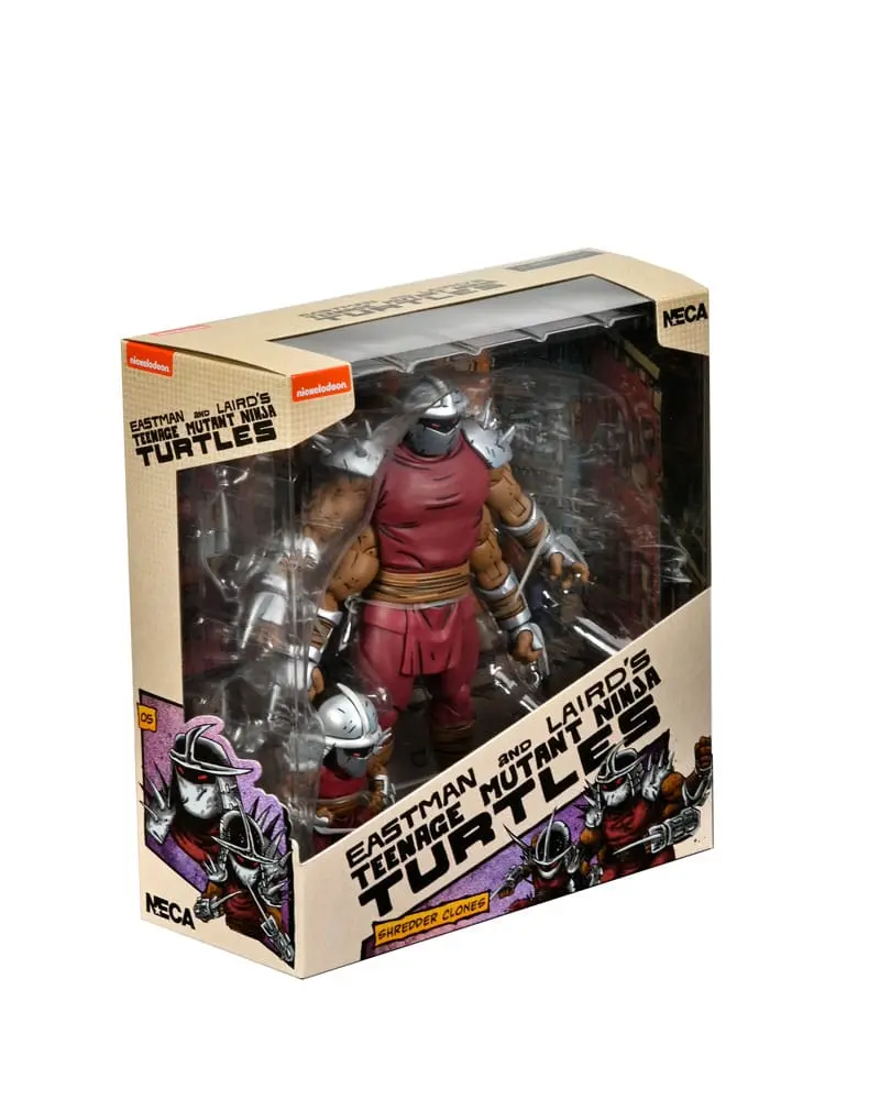 Teenage Mutant Ninja Turtles (Mirage Comics) Akční figurka Shredder Clone & Mini Shredder (Deluxe) 18 cm fotografii produktu